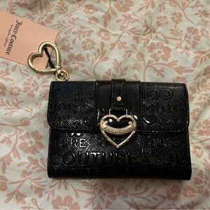 Black Juicy Couture Tri-fold Wallet